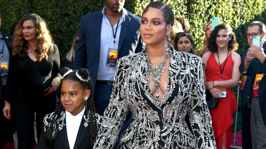 Blue Ivy Carter und Beyoncé bei der "The Lion King"-Premiere