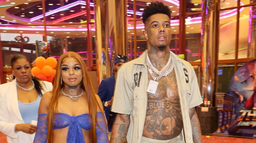 Blueface mit seiner Freundin ChriseanRock