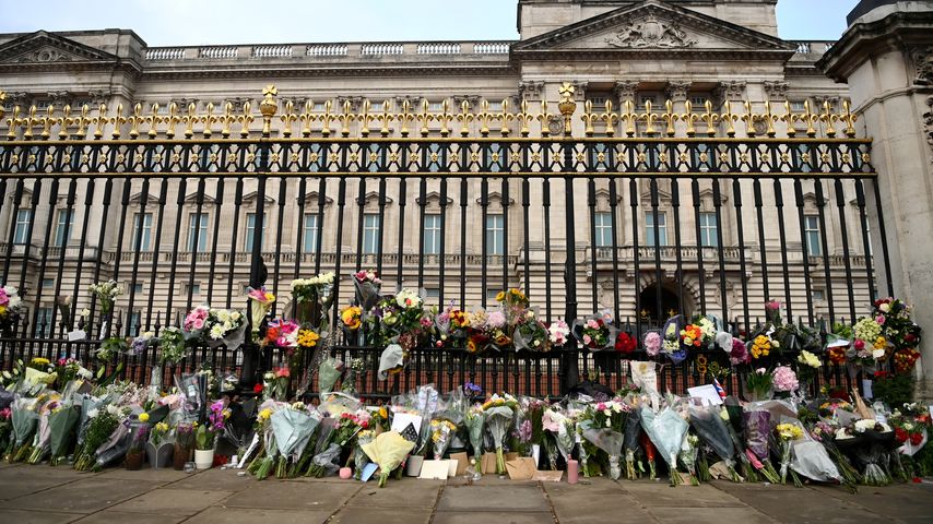 Blumen für die Queen