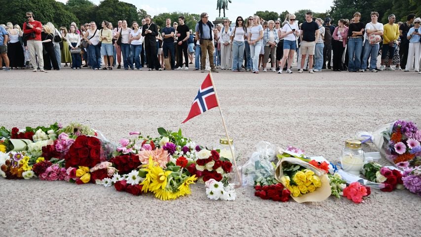 Oslo: Menschen gedenken König Harald