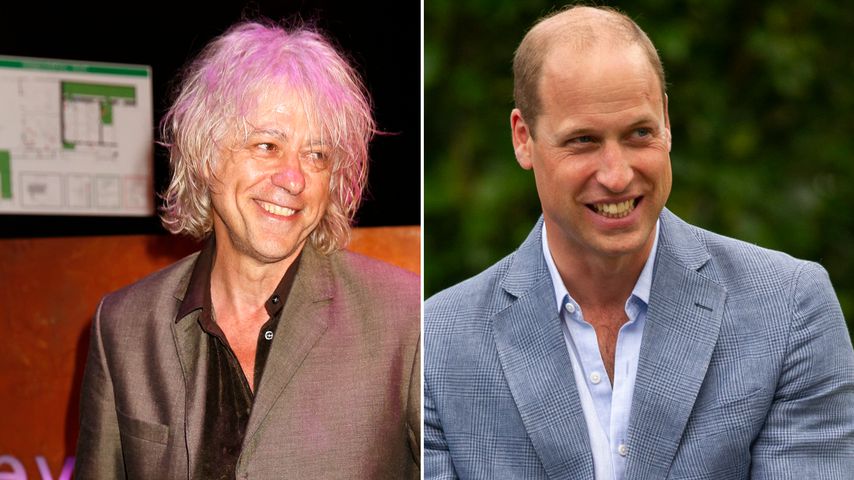 Bob Geldof sah Prinz William früher als "grässliches Kind"