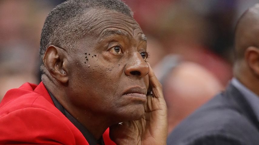 NBA-Star Bob Love bei einem Chicago-Bulls-Spiel