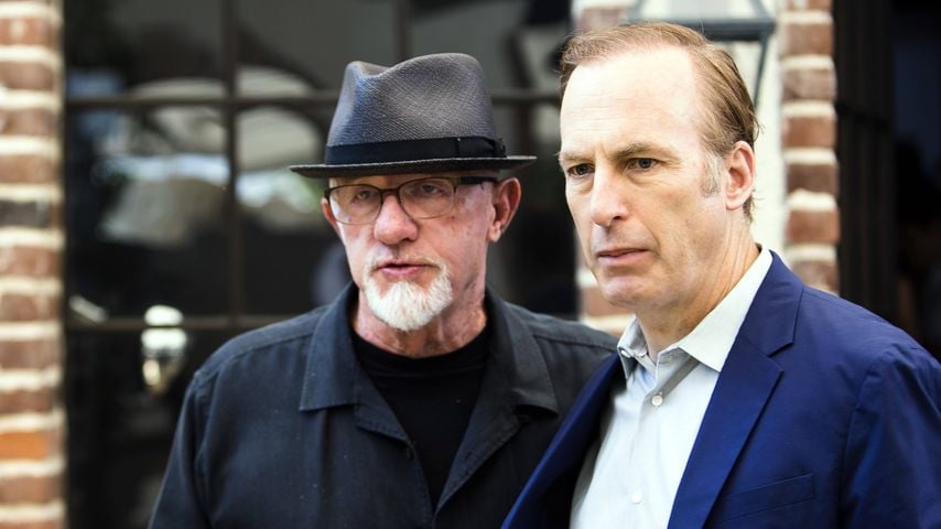 Bob Odenkirk und Jonathan Banks in einer Szene von "Better Call Saul", August 2016