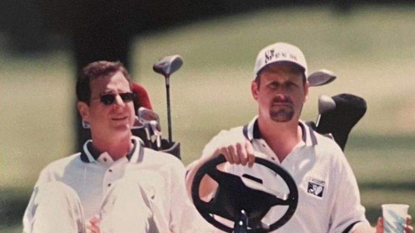 Bob Saget und Dave Coulier auf dem Golfplatz