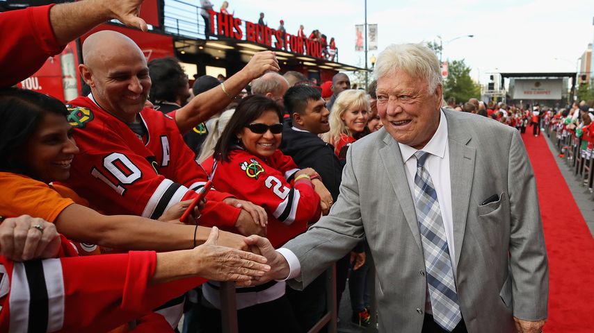 Bobby Hull im Oktober 2017 in Chicago