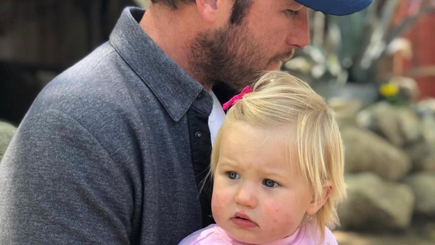 Bode Miller mit seiner Tochter Emeline
