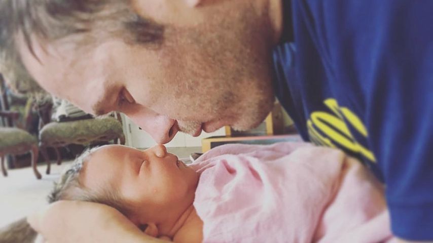 Bode Miller mit seiner Tochter Emeline