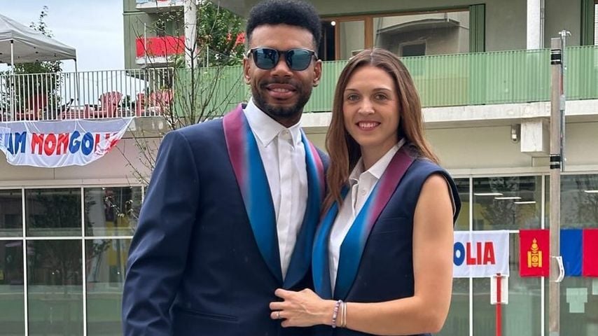 Boladé Apithy und Manon Apithy-Brunet im Juli 2024