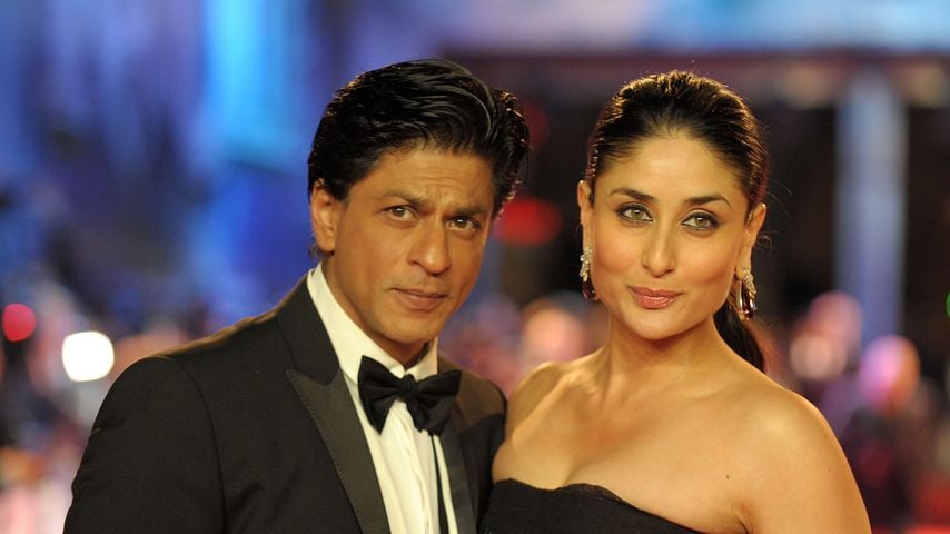 Bollywood-Schauspielerin Kareena Kapoor mit Shah Rukh Khan 2011 in London