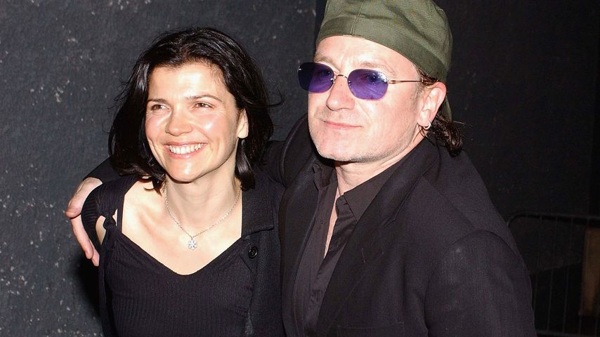 Bono und seine Frau Ali Hewson im Mai 2003