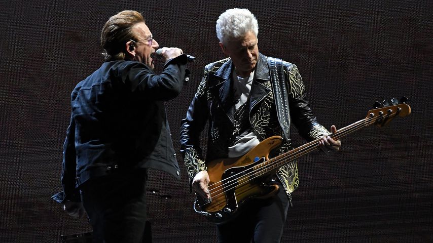Bono und Adam Clayton