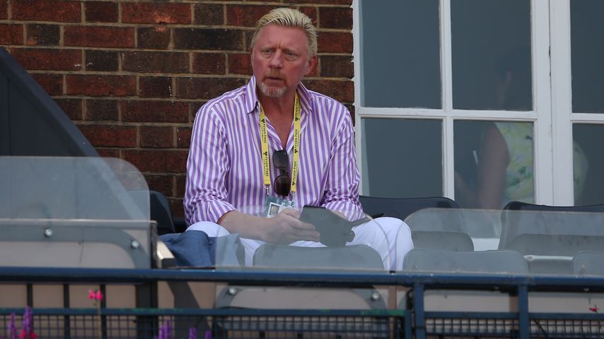 Boris Becker bei den Fever-Tree Championships in London