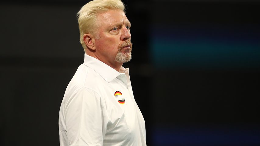 Boris Becker beim Nationen-Turnier im Januar 2020