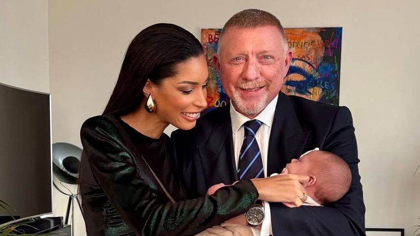 Boris Becker und Lilian de Carvalho Monteiro mit ihrer Tochter Zoë Vittoria, Februar 2026
