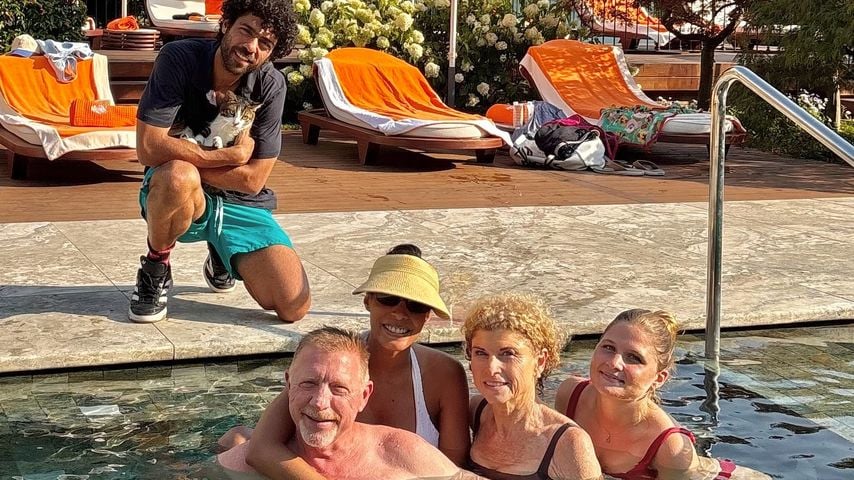 Boris Becker urlaubt mit schwangerer Lilian am Comer See
