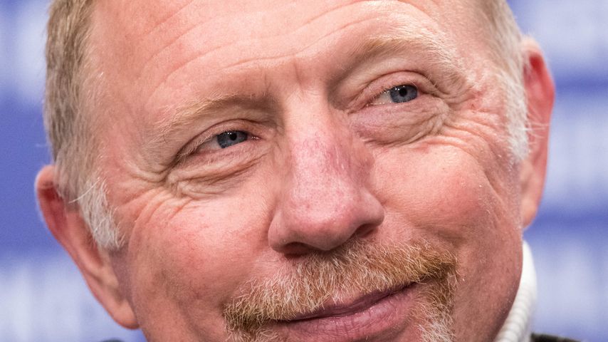 Boris Becker bei der Pressekonferenz von "Boom! Boom! The World vs. Boris Becker"
