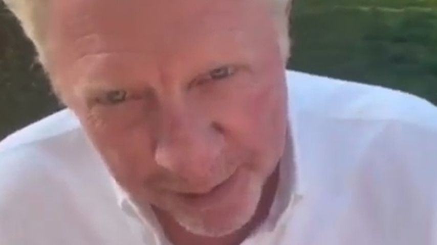 Boris Becker im April 2020