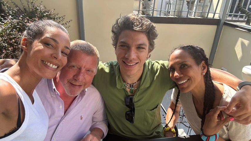 Boris Becker teilt Pic mit Ex Barbara und Freundin Lilian