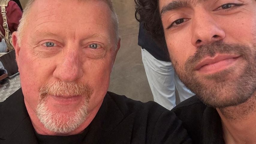 Boris Becker mit seinem ältesten Sohn Noah Becker