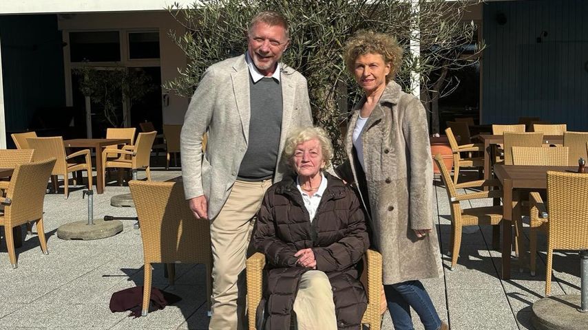 Boris Becker teilt seltenes Familienfoto mit seiner Mama