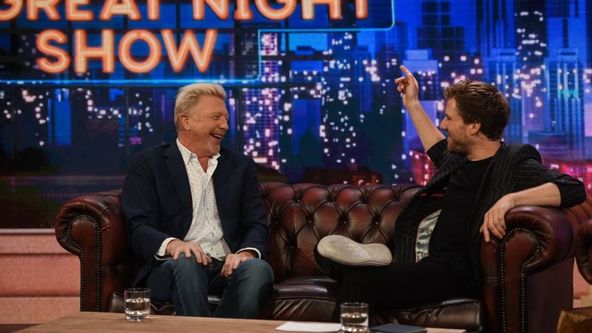 Boris Becker und Luke Mockridge