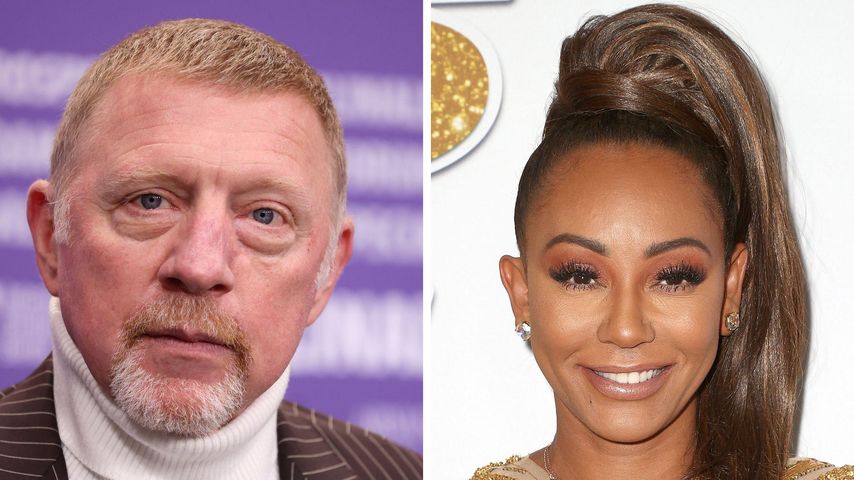 Boris Becker und Mel B., Collage