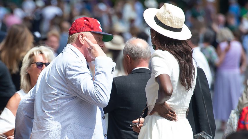 Boris Becker und Model Layla Powell