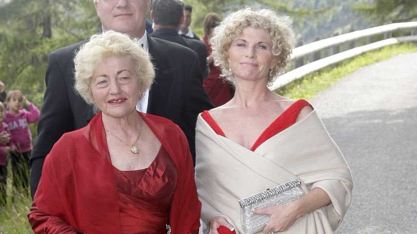 Boris Beckers Mutter und seine Schwester Sabine, Juni 2009