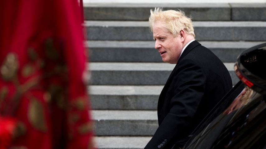 Queen-Gottesdienst: Boris Johnson bei Ankunft ausgebuht