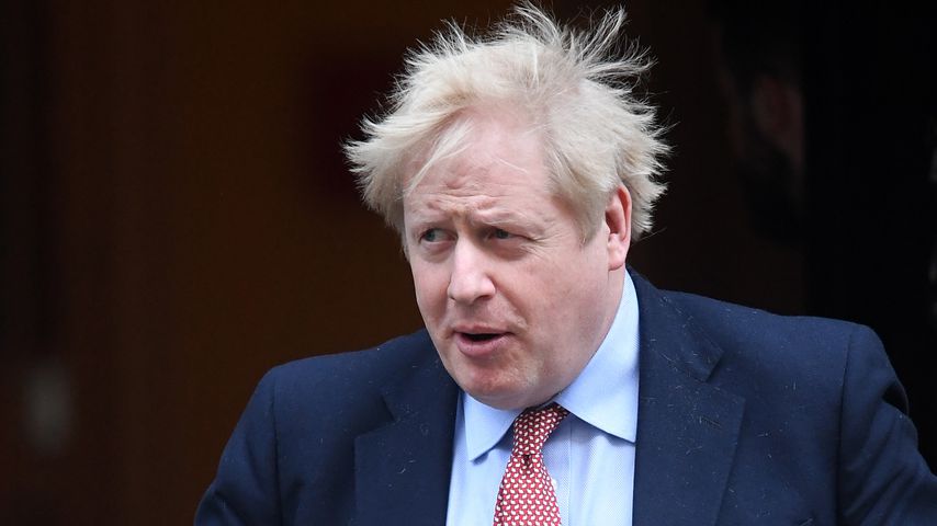 Boris Johnson im März 2020