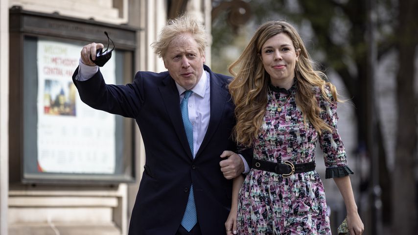 Boris Johnson und seine Frau Carrie, Mai 2021