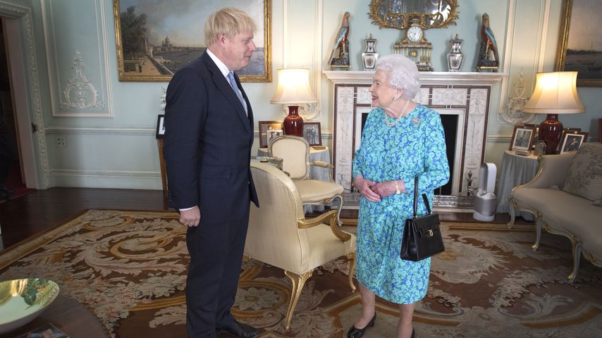 Boris Johnson und Queen Elizabeth II. im Juli 2019