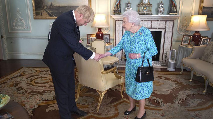 Boris Johnson und Queen Elizabeth II. im Juli 2019