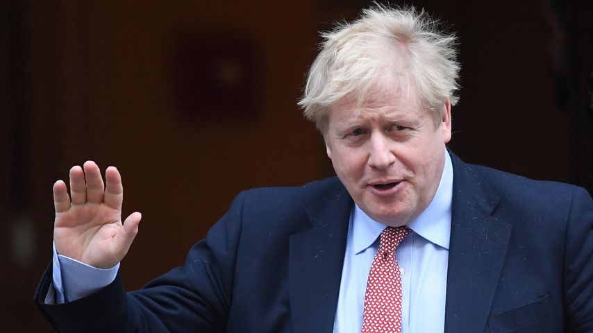 Boris Johnson im März 2020 in London