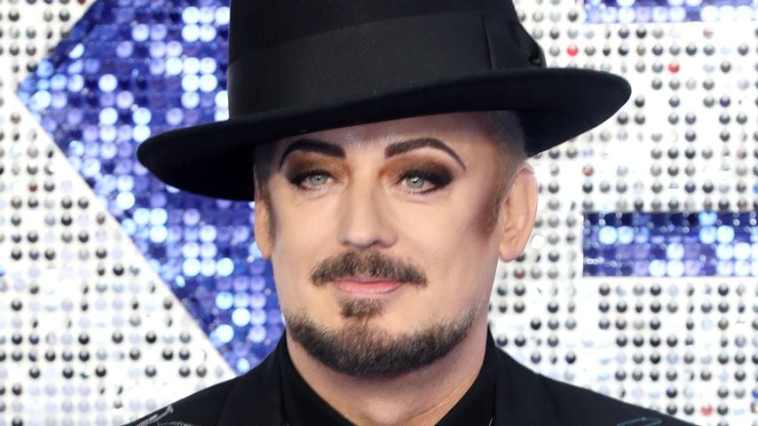 Boy George auf der "Rocketman"-Premiere in London