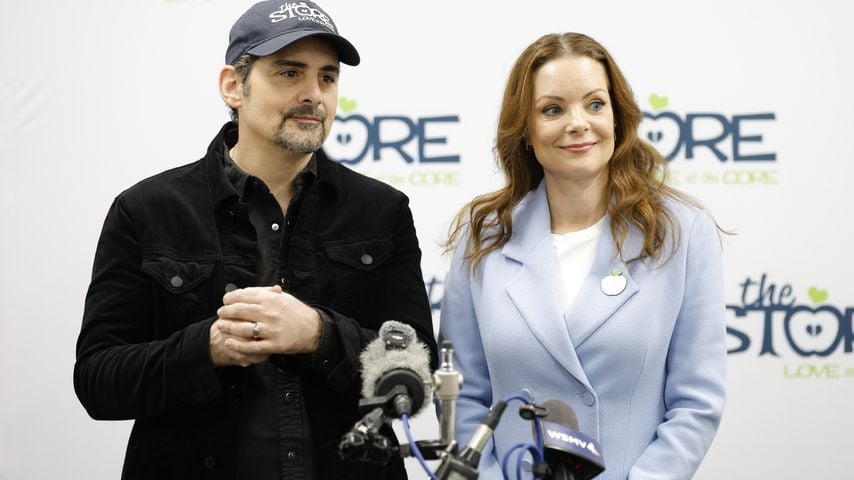 Brad Paisley und Kimberly Williams-Paisley bei der Eröffnung von The Store in Nashville, Januar 2026