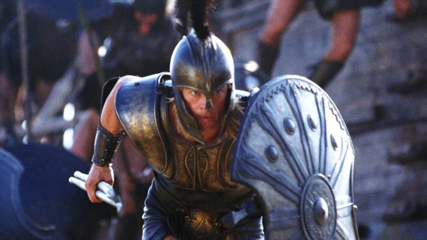 Brad Pitt als Achilles in einer Szene aus "Troja" (2004)