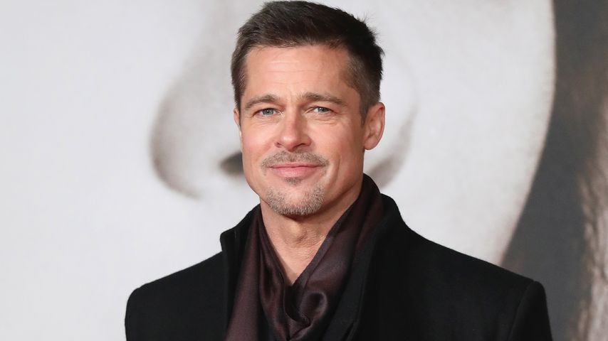 Brad Pitt in London, 2016