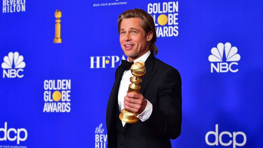 Brad Pitt bei den Golden Globes im Januar 2020