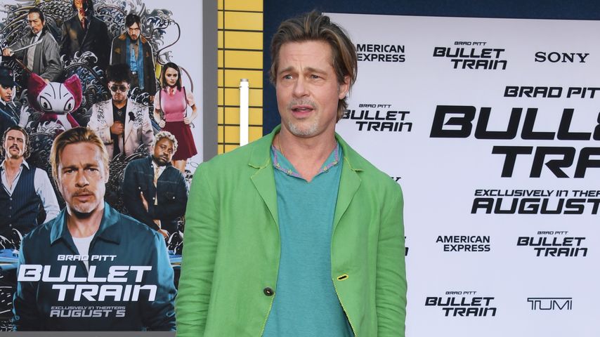 Brad Pitt bei der Filmpremiere von "Bullet Train" in Los Angeles im August 2022