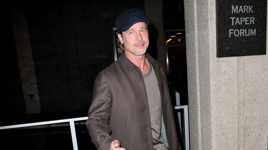 Brad Pitt in Los Angeles, September 2019