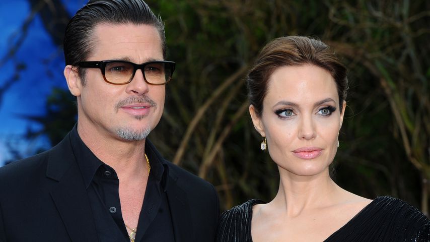 Brad Pitt und Angelina Jolie im Mai 2014 in London