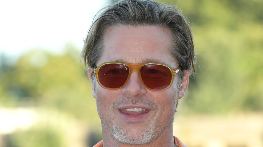 Brad Pitt bei der Promotion seines neuen Films "Bullet Train"