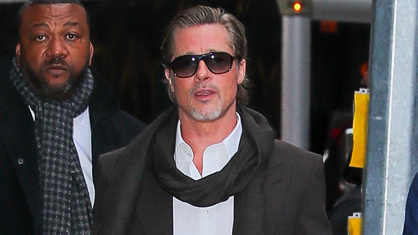 Voll lässig: Brad Pitt zeigt sich top gestylt in New York