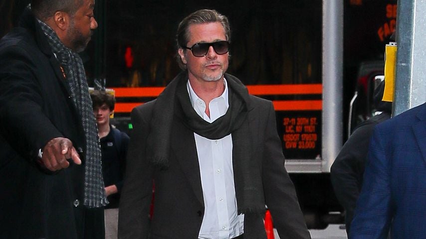 Brad Pitt in New York City