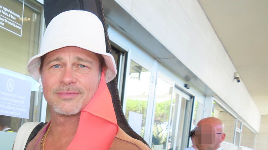 Trifft er seine Kids? Brad Pitt reist undercover nach Rom!