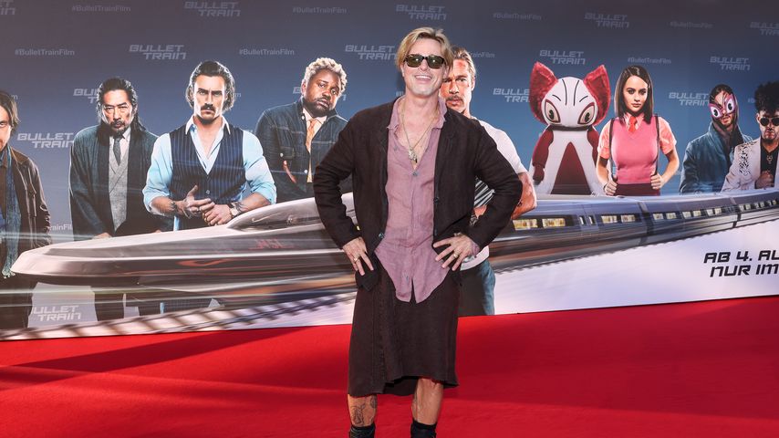 Brad Pitt bei der Filmpremiere von "Bullet Train" in Berlin im Juli 2022