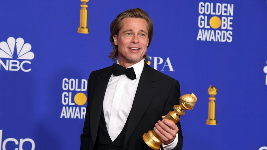 Brad Pitt bei den Golden Globes im Januar 2020