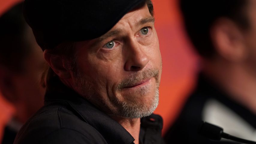 Brad Pitt bei der "Once Upon a Time... in Hollywood"-Pressekonferenz