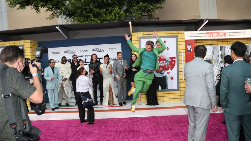 Brad Pitt bei der "Bullet Train"-Premiere in Los Angeles, August 2022